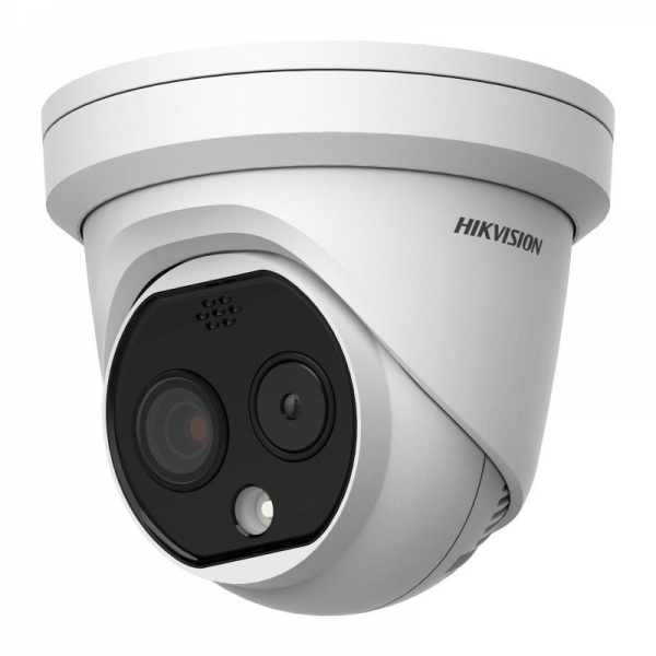 Hikvision DS-2TD1217-2/QA - Heatpro Series - DeepinView - Thermisch - Turret - 4MP - Wit